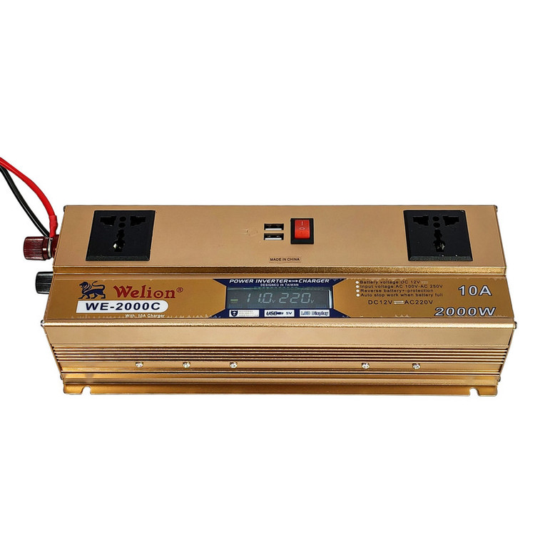 اینورتر شارژر ویلیون مدل WE-2000C ظرفیت 2000 وات